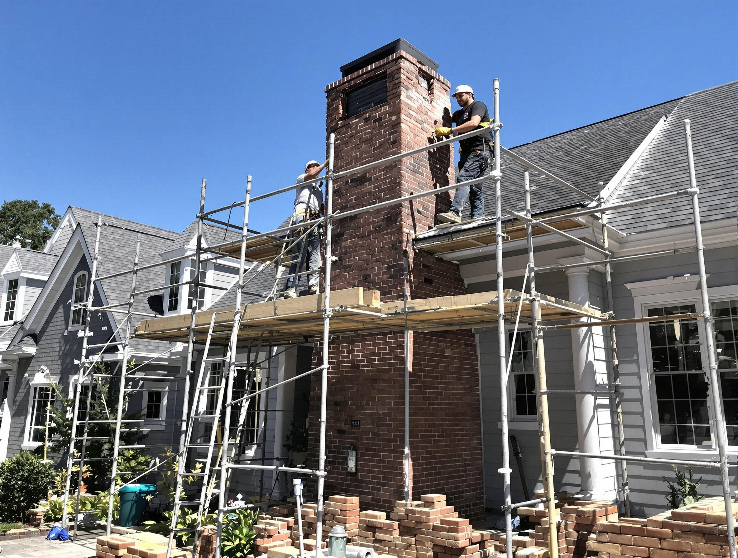 Chimney Rebuilding in Evans