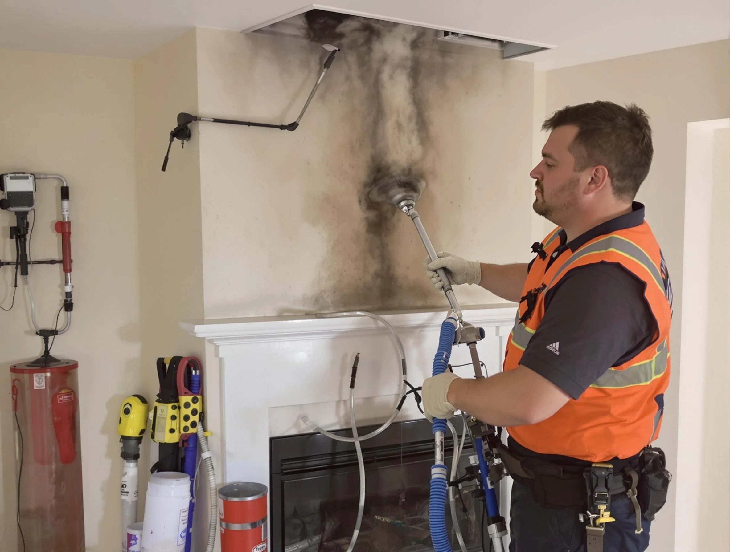 Soot Removal in Evans